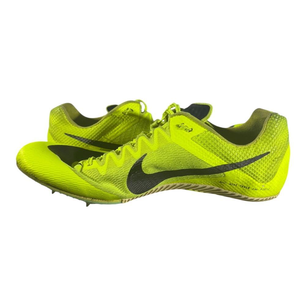 Nike Zoom Rival Sprint Volt Track and Field Shoes Spikes Men's 9.5 Sneakers - Picture 7 of 9